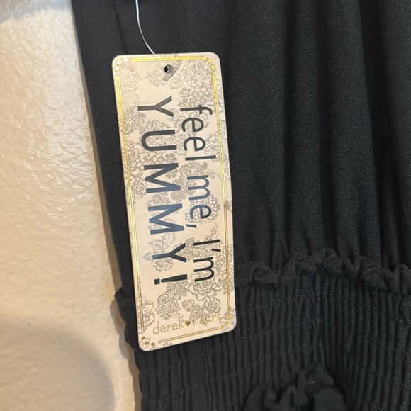 Derek Heart Yummy Black Maxi Dress XL NWT - Picture 5 of 5
